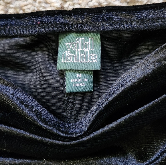 Wild Fable Velvet Velour Bodycon long sleeve dress.l - Picture 4 of 6